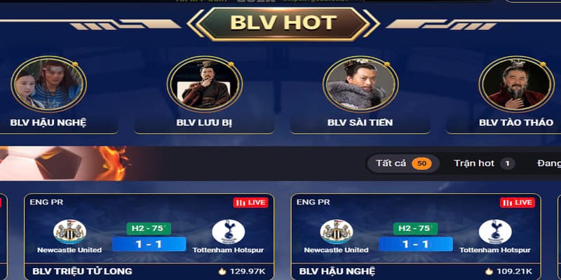 Bình luận viên tại luongsontv rất chuyên nghiệp 